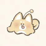 宇宙人いぬさんのフリーアイコン