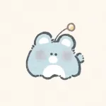 宇宙人くまさんのフリーアイコン