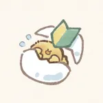 生まれたてのヒヨコさんのフリーアイコン