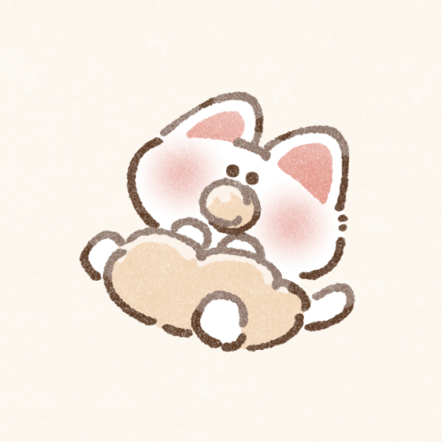 赤ん坊猫ちゃんのフリーアイコン