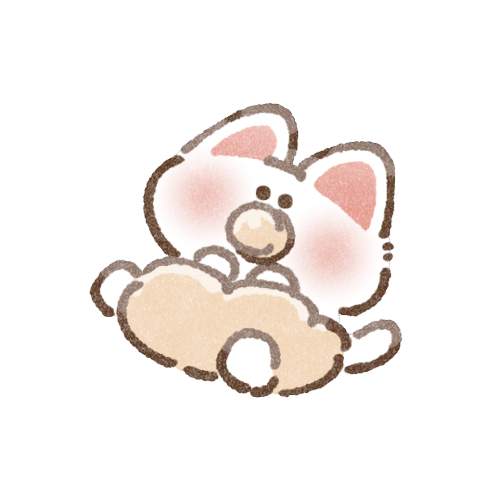 赤ん坊猫ちゃんのフリーイラスト