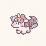 ユニコーンのフリーアイコン