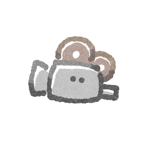 映画のマークのフリーイラスト