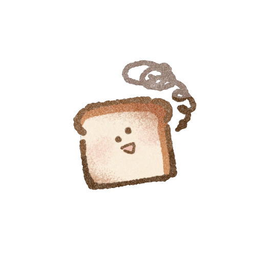 こげた食パンさんのフリーイラスト