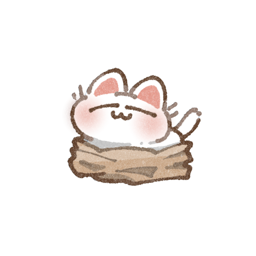 ご満悦な猫さんのフリーイラスト