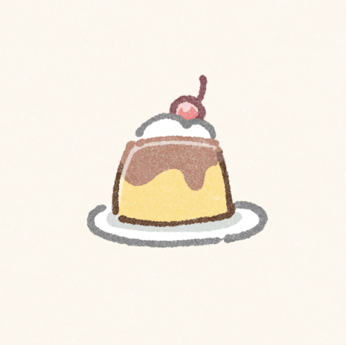 プリンのフリーアイコン