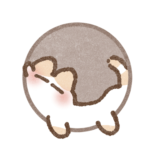 のんびりだらりん猫さんのフリーアイコン