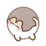 のんびりだらりん猫さんのフリーアイコン