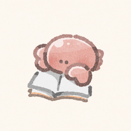 本を読むカニさんのフリーアイコン