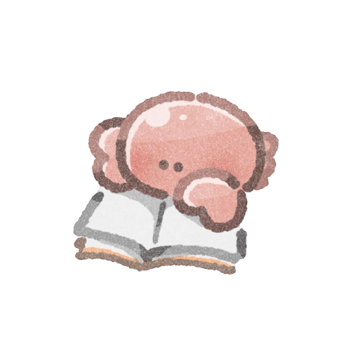 本を読むカニさんのフリーイラスト