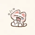 眠い猫さんのフリーアイコン