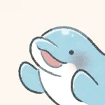 イルカのフリーアイコン