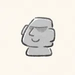 モアイのフリーアイコン