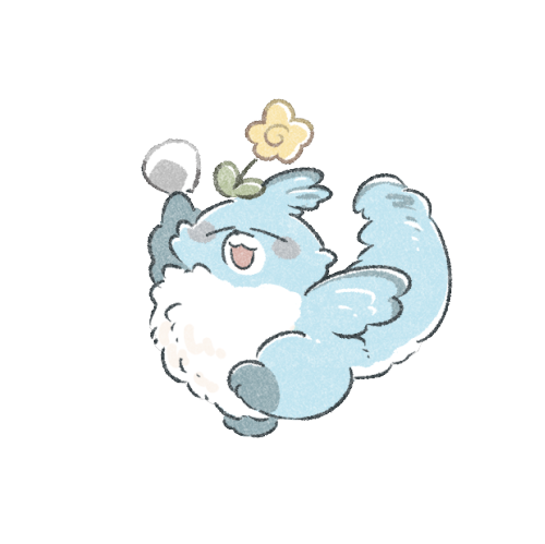 平和な生き物のフリーイラスト