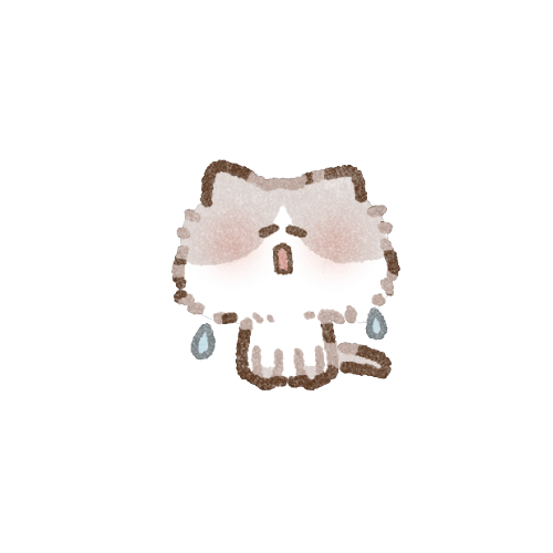 体を洗われてる猫さんのフリーイラスト